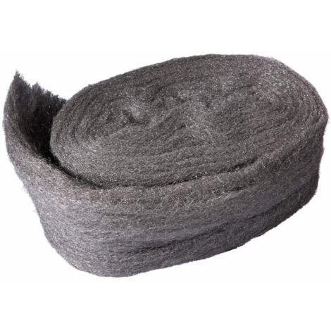 CONNEX Stahlwolle Feinheistgrad fein, 200 g grau