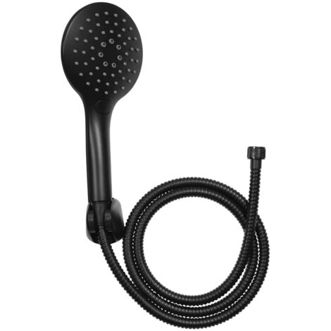 Cornat Handbrause-et Noir 3 Strahlarten schwarz Handbrause (1/5)