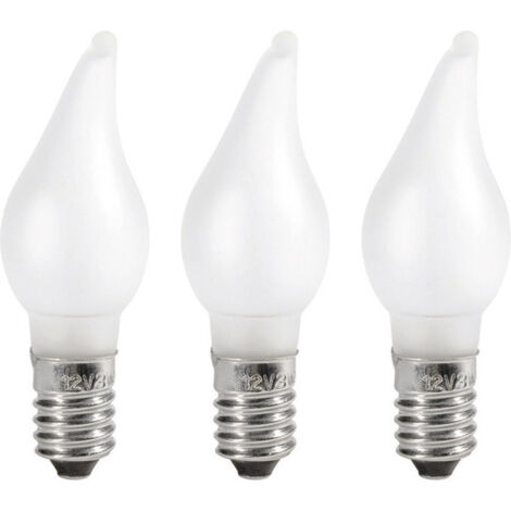 Konstsmide 1095-030 Ersatzbirne 3er Blister, E10 - LED Universum