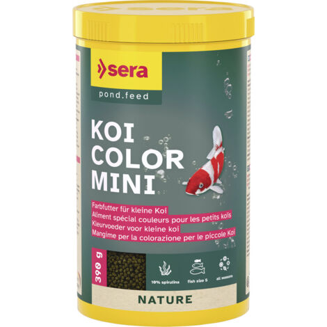 Sera Koifutter Color Mini für kleinere Koi 1 L Teichfutter