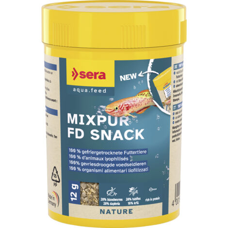 Sera Fischfutter FD Mixpur Nature 100 ml Fischfutter