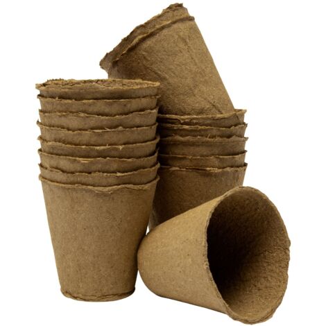 Windhager Anzuchttöpfe Ø 8 cm, 16 Stück Anzuchttöpfe