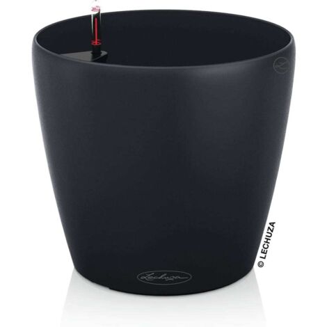 Lechuza Kräutertopf CUBE Color Ø 19 x 17 cm schiefergrau Blumentöpfe & Übertöpfe