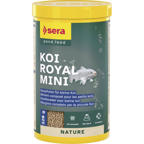 Sera Koifutter Royal Mini für kleinere Koi 1 L Teichfutter