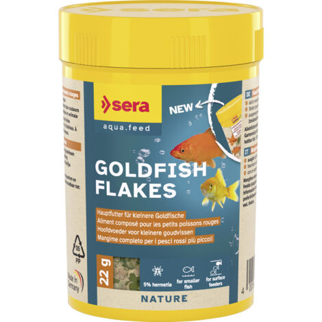 Sera Fischfutter Goldy Flakes 100 ml