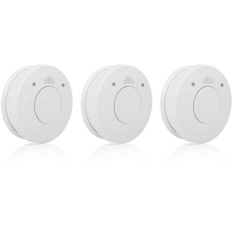 Smartwares Rauchmelder 3er Pack RM520 10 Jahresbatterie