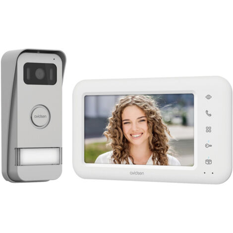 Avidson Türsprechanlage Video Elia 7 Zoll Farbmonitor, weiß, IP44 Keine Angabe (1/2)