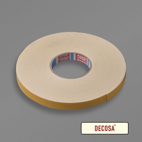 Decosa Montageklebeband, 25 lfm pro Rolle, doppelseitig - 1 Rolle
