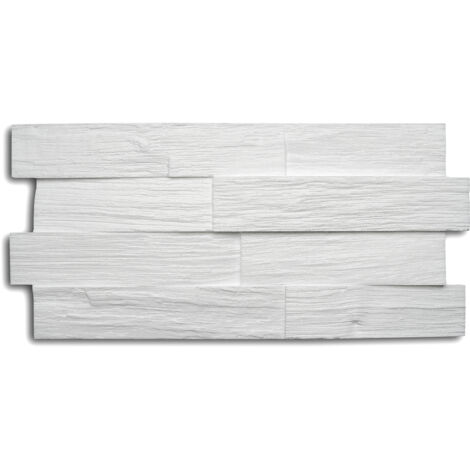 Decosa Creativpaneel Wood, 50 cm x 23,5 cm weiß, individuell gestaltbar Kreative Wandgestaltung