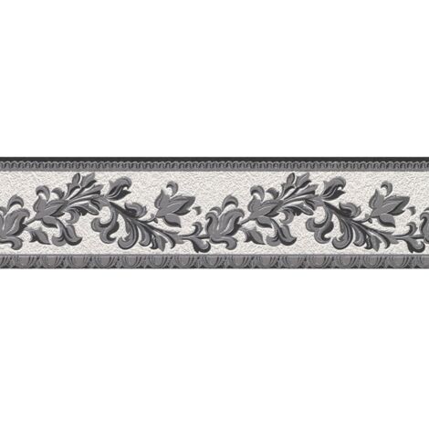Rasch Vliesborte 577051 ornament grau 5 x 0,17 m Vliestapeten (1/3)