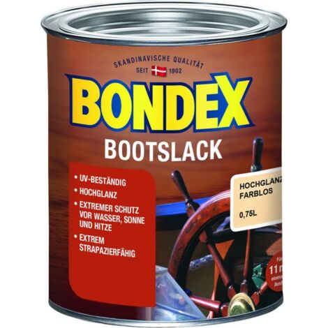 Bondex Bootslack 0,75 L farblos Holzschutzlasur (1/2)