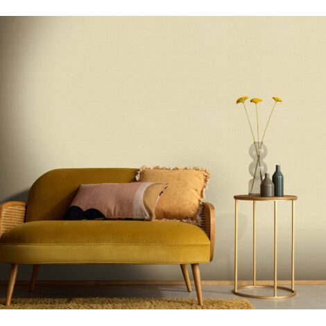 Erismann Vliestapete 10262-02 Casual Chic, Uni beige, 10,05 x 0,53 m (1/3)