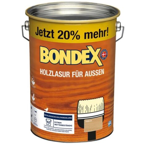 Bondex Holzlasur 4,8 L farblos