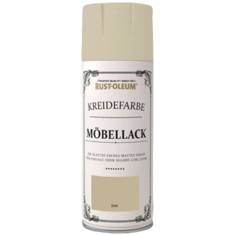 Rust-Oleum Kreidefarbe Möbellack Sprühlack 400ml jute
