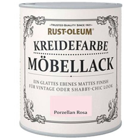 Rust-Oleum Kreidefarbe Möbellack 750ml Porzellan Rosa