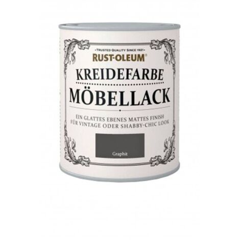 Rust-Oleum Kreidefarbe Möbellack 750 ml graphit Innen