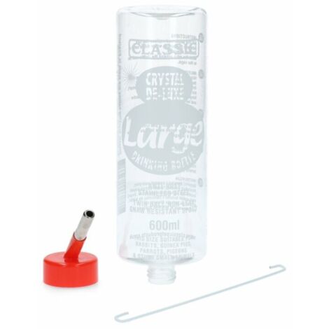 Kerbl Kaninchen Tränke Trinkflasche Classic de Luxe - 600 ml Nagertränke