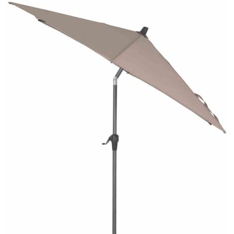 Siena Garden Mittelstockschirm Avio taupe Ø 250 cm Marktschirm (1/5)