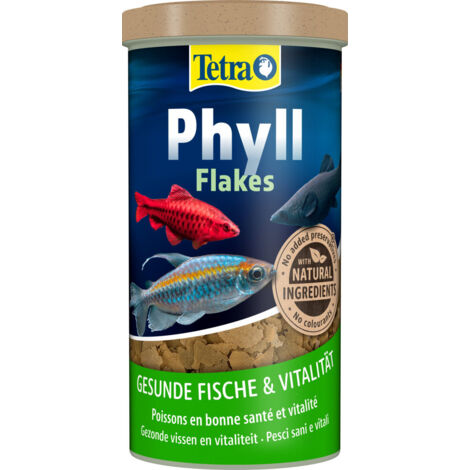 Fischfutter Tetra Fischfutter Phyll Flocken 1 L