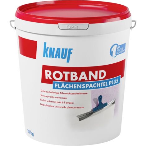 Knauf Rotband Flächenspachtel Plus 20 kg Spachtelmassen