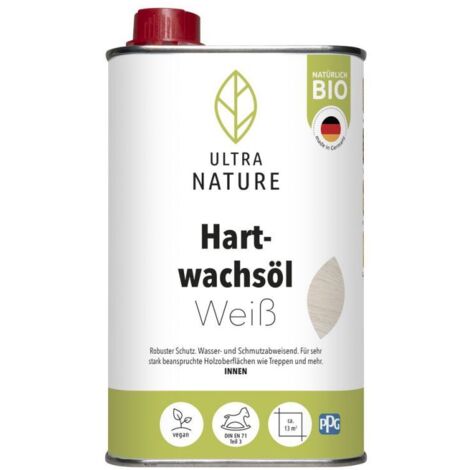 Ultra Nature Hartwachsöl Weiß 0,5 l - 682935 (1/3)