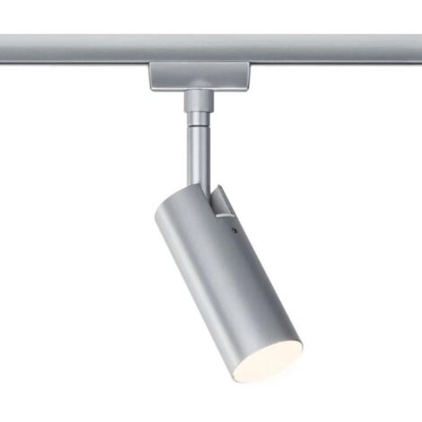 Paulmann URail LED Einzelspot Tubo chrom matt 4,3 x 19,7 cm warmweiß Deckenlampen