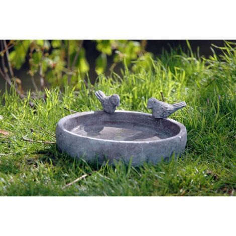 Dobar Vogeltränke Pool-Oase Ø18cm, 18 x 18 x 4,5 cm Vogeltränke