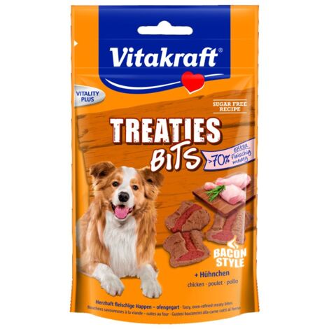 Vitakraft Treaties® Bits Hühnchen 120 g Hundeleckerlis