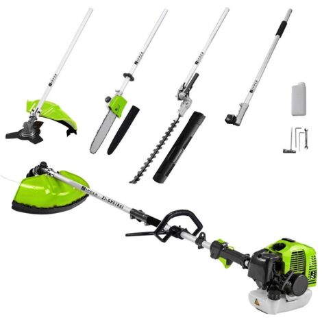 Zipper Benzin Multitool ZI-GPS182J 4in1 Hochentaster Sense Trimmer Heckenschere
