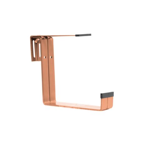 TrendLine Blumenkastenhalter 1-fach verstellbar Balkonkastenhalterung Terracotta