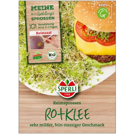 Sperli BIO Keimsprossen-Saat Rotklee (1/2)