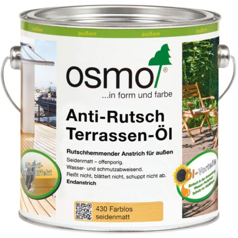 Osmo Anti-Rutsch Terrassen-Öl Farblos 2,50 l - 11500073