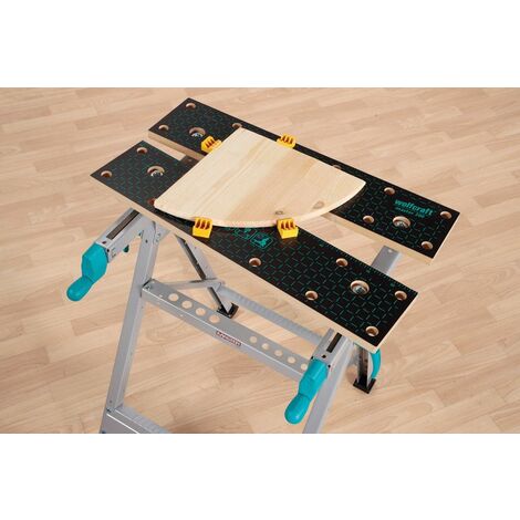 Wolfcraft Spanntisch Master 200 MDF Arbeitsfläche 64,5 x 30,0 cm Werkbänke & Arbeitsböcke