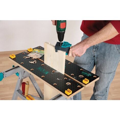 Wolfcraft Spanntisch Master 200 MDF Arbeitsfläche 64,5 x 30,0 cm Werkbänke & Arbeitsböcke