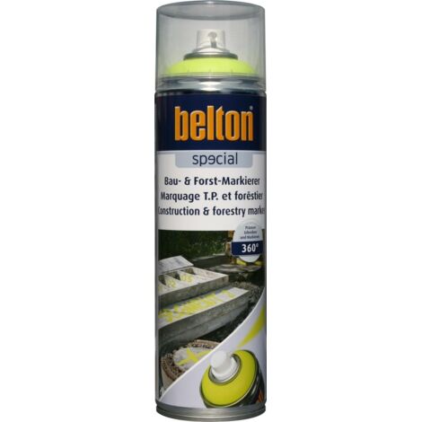 belton special Bau- Forst-Markierer 500 ml neongelb Markierungsspray