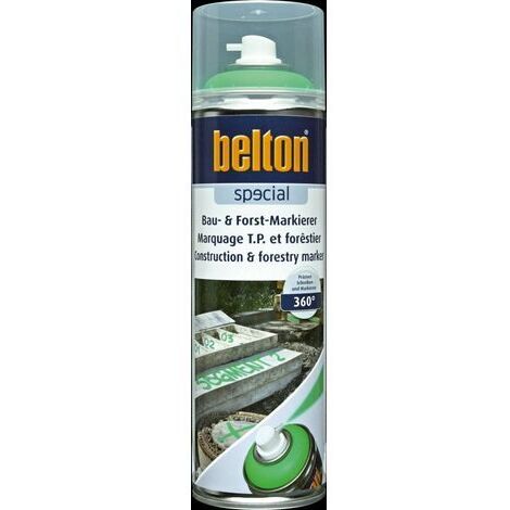 belton special Bau- Forst-Markierer 500 ml signalgrün  Markierungsspray