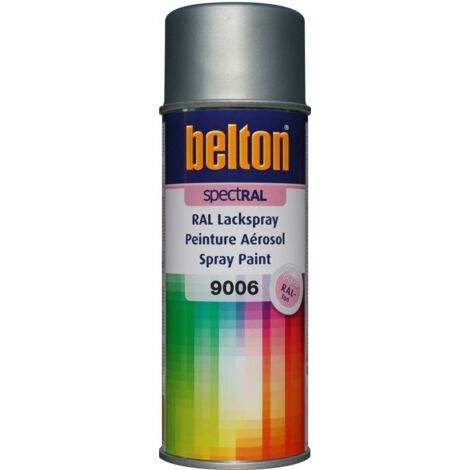 belton SpectRAL Lackspray 400 ml weiß-aluminium Sprühlack Buntlack Spraylack