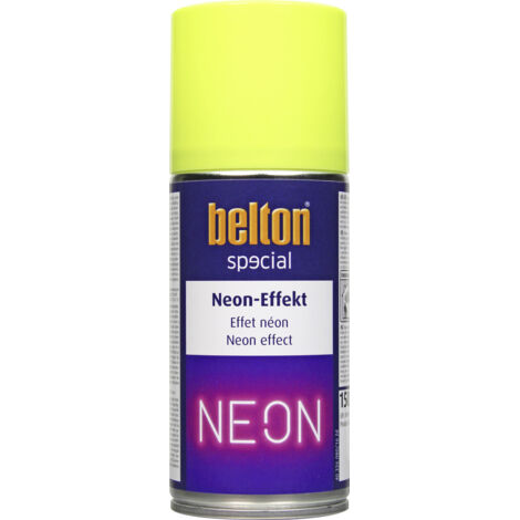 belton special Neon-Effekt Spray 150 ml gelb Lackspray Effektlack Neonlack