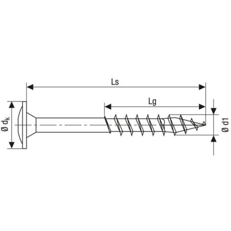 Spax Holzbauschrauben 6.0 x 180 mm TX 30 Tellerkopf - 6 Stk. Holzschrauben