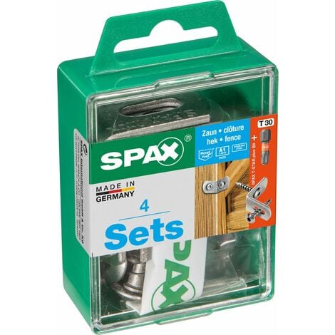 Spax Zaunverbinder 7.0 x 35 mm TX 30 - 4 Stk. Schrauben & Dübel
