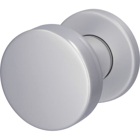 Alpertec Knopf Ø 5,0 Aluminium F1 silber Türbeschläge