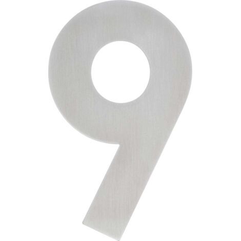Alpertec Hausnummer 9 Edelstahl Hausnummern Hausnummerschild
