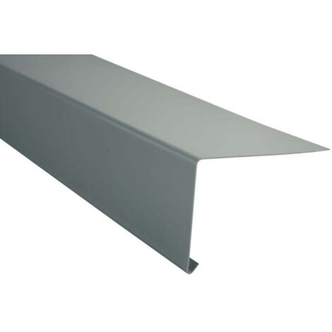 Marley Traufstreifen für Flachdach 200 x 11,6 cm grau Dachabschlüsse