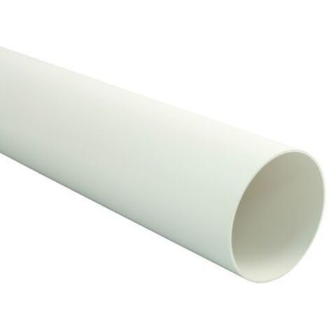 Marley Lüftungsrohr rund 1000 mm Länge, innen 150 mm Ø, weiß Lüftungsrohre