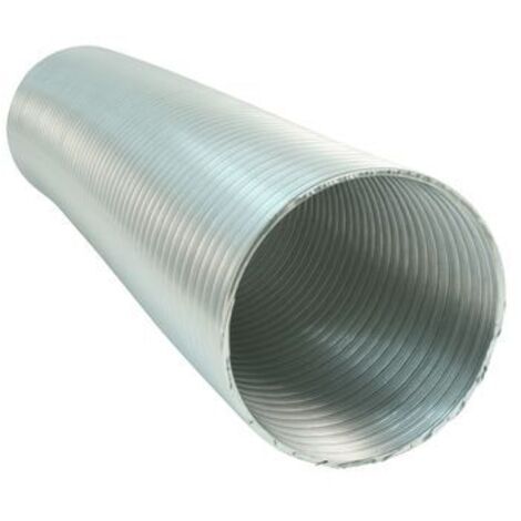 Marley Alu-Flexrohr Ø 100 mm außen 500 - 2500 mm silber Lüftungsrohre