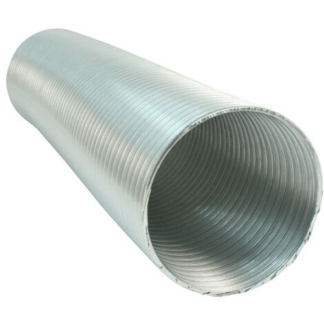 Marley Alu-Flexrohr Ø 100 mm außen 200 - 1000 mm silber Lüftungsrohre
