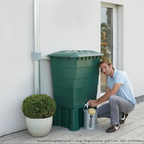 Garantia Sockel 33 cm fr Regentonnen 300 l Regenfass Standfuss Untersetzer