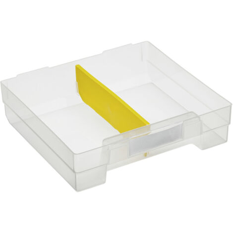 Allit Längstrennsteg zu VarioPlus Extra B-C 11,9 x 0,6 x 3,4cm gelb Aufbewahrung (1/2)