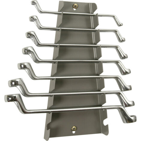 Allit Schraubenschlüsselhalter StorePlus 2,5 x 2,5 x 25,5 cm grau Aufbewahrung