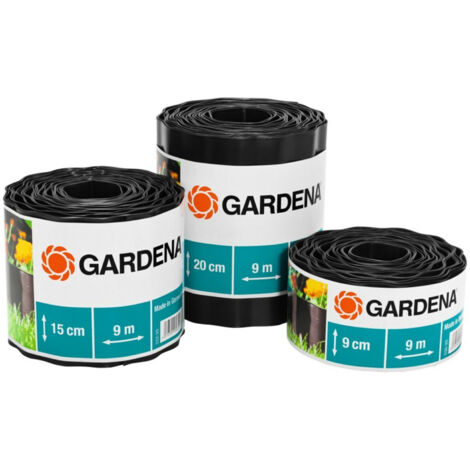 Gardena Beeteinfassung braun 9 m x 15 cm Beeteinfassungen